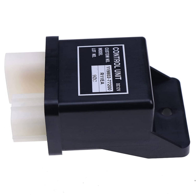 DURAFORCE New Safe Relay 119802-77200 For Yanmar Control Unit Hitachi ZX-3 Excavator