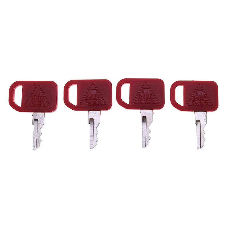 DURAFORCE 4X Ignition Key T209428 For John Deere 326D 326E 328D 328E 329D 329E 332 332D