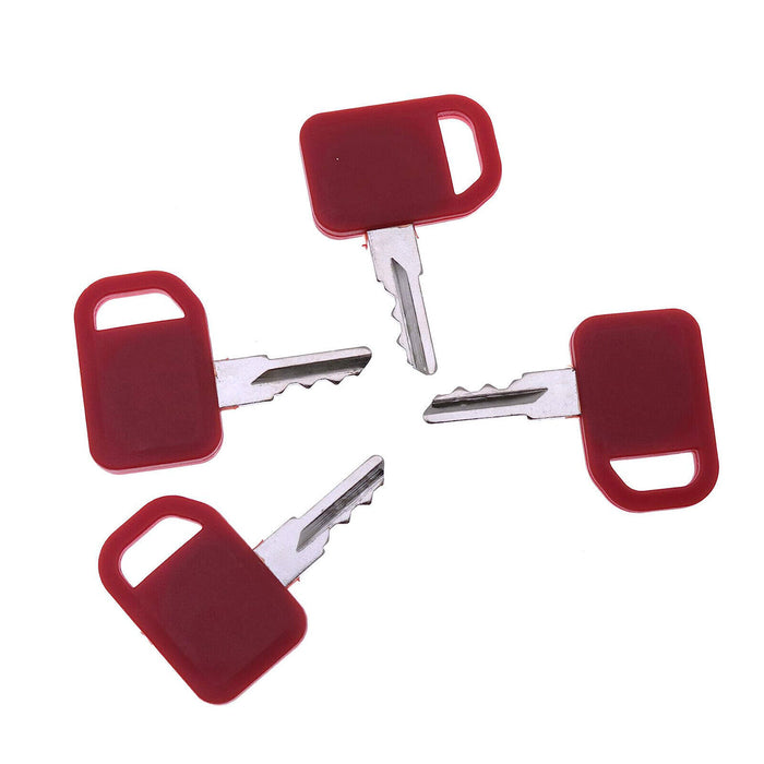 DURAFORCE 4X Ignition Key T209428 For John Deere 326D 326E 328D 328E 329D 329E 332 332D