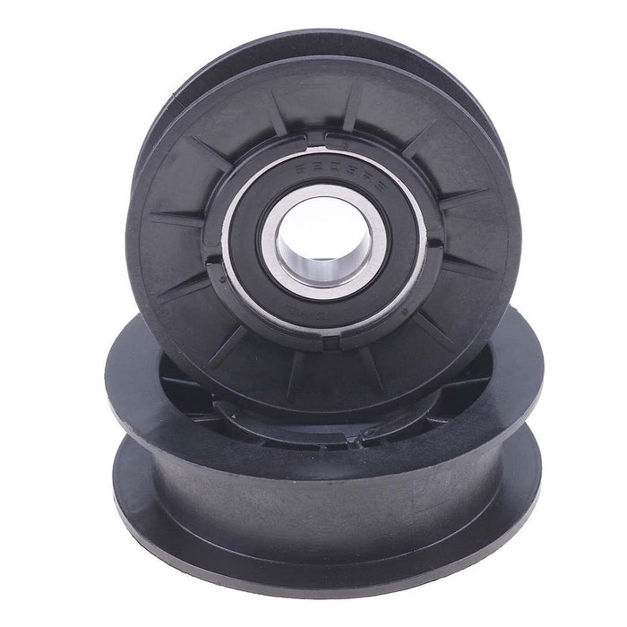 DURAFORCE Belt &V-Idler Pulley &Flat Pulley Kit GX20286 GX20287 GX20006 For John Deere 102
