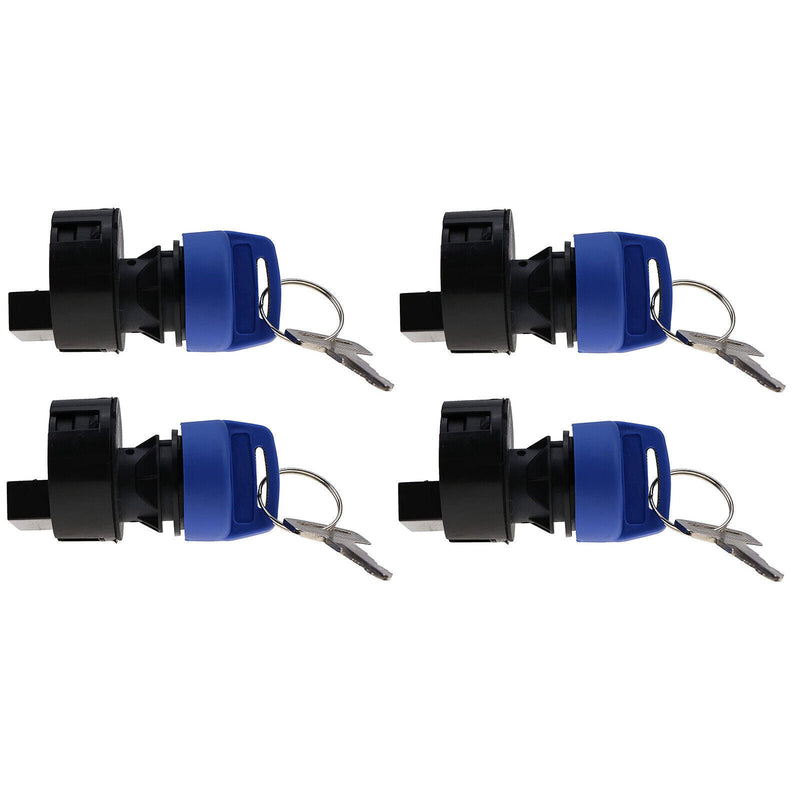 DURAFORCE 4PK Ignition Switch 86400226 For New Holland TC35 TC35D TC40 TC40D TC45 TC45D