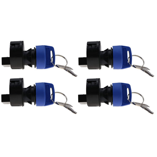DURAFORCE 4PK Ignition Switch 86400226 For New Holland TC35 TC35D TC40 TC40D TC45 TC45D
