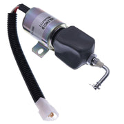 DURAFORCE 2PCS Fuel Shutoff Solenoid 1751ES-12E7UC5B1S1 For Tractor Woodward 1700 Series