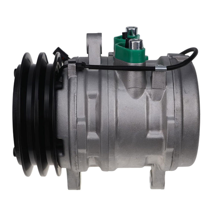 DURAFORCE 3541139M91 AC Compressor For Kubota Landini Massey Ferguson W/SP-10 2 GROOVE 12V