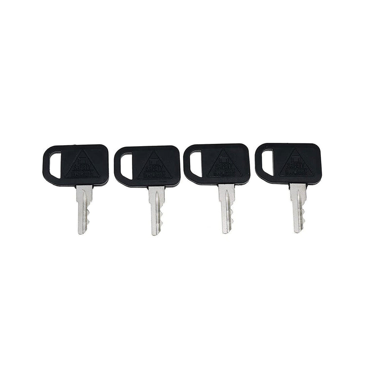 DURAFORCE 4X Ignition Keys AM102439 for John Deere LX172 LX186 LX266 LX279 LX280 LX288