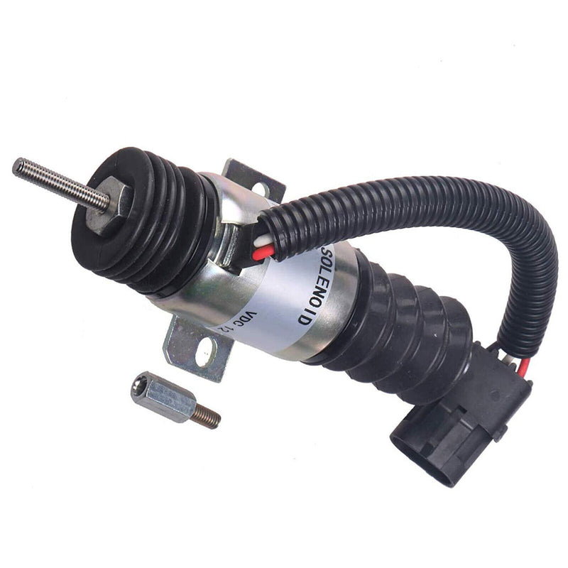 DURAFORCE 1756ESDB Shutoff Solenoid for Volvo L150 L120B L90B L180 L180C L90C L120C L150C