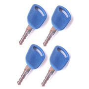 DURAFORCE 4X Ignition Keys 82030143 For Ford New Holland Tractor T5030 T5060 T6.125 TL90A
