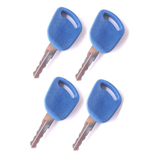 DURAFORCE 4X Ignition Keys 82030143 For Ford New Holland Tractor T5030 T5060 T6.125 TL90A
