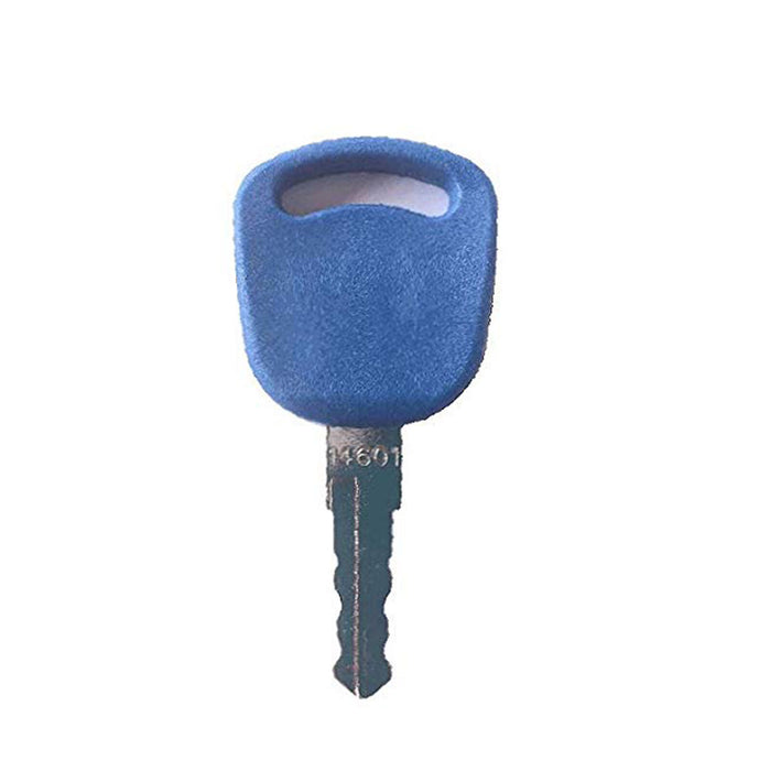 DURAFORCE 4X Ignition Keys 82030143 For Ford New Holland Tractor T5030 T5060 T6.125 TL90A