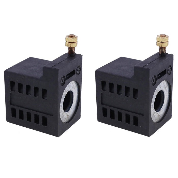 DURAFORCE Top 2PCS Solenoid Coil 10226-33 For Valve Stem Series 08, 80, 88, and 98