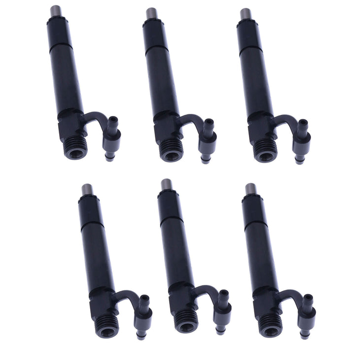 DURAFORCE 6X 675967C91 Fuel Injectors for Case-IH 815 1440 1460 1480 1566 3688 4166 4186