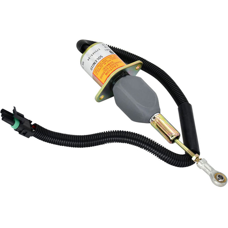 DURAFORCE 1755ES Fuel Shutoff Solenoid For John Deere 762B 6076AFM 6076 6076AFM30 8.1L