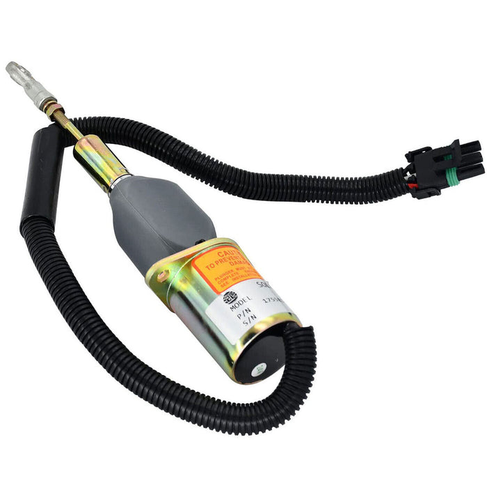 DURAFORCE 1755ES Fuel Shutoff Solenoid For John Deere 762B 6076AFM 6076 6076AFM30 8.1L