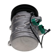 DURAFORCE A/C Compressor 46443509 For Komatsu Hydraulic Excavator W/SP-10 2 GROOVE 12V