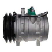 DURAFORCE A/C Compressor 46443509 For Komatsu Hydraulic Excavator W/SP-10 2 GROOVE 12V