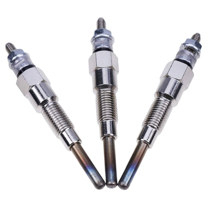 DURAFORCE 3X Glow Plug 16851-65510 16851-65512 for Kubota Engine D722/902/905 V1505 V1305