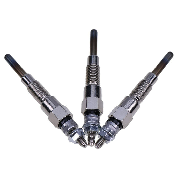 DURAFORCE 3X Glow Plug 16851-65510 16851-65512 for Kubota Engine D722/902/905 V1505 V1305