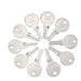 DURAFORCE 20PCS R001 RV Camper Trailer Keys 230012 For Southco RV Camper Trailer Key R001
