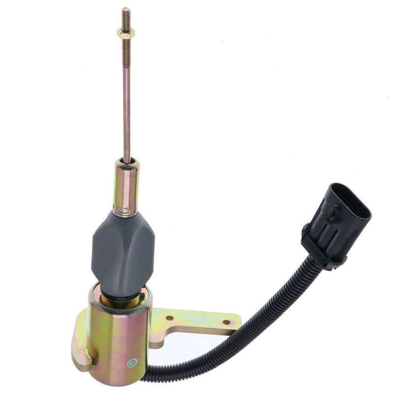 DURAFORCE 24V 1823723C91 Diesel Fuel Shut Off Solenoid Valve for DT466E Engine Woodward
