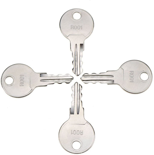 DURAFORCE 4PCS R001 RV Camper Trailer Keys 230012 For Southco Baggage Compartment Door Key