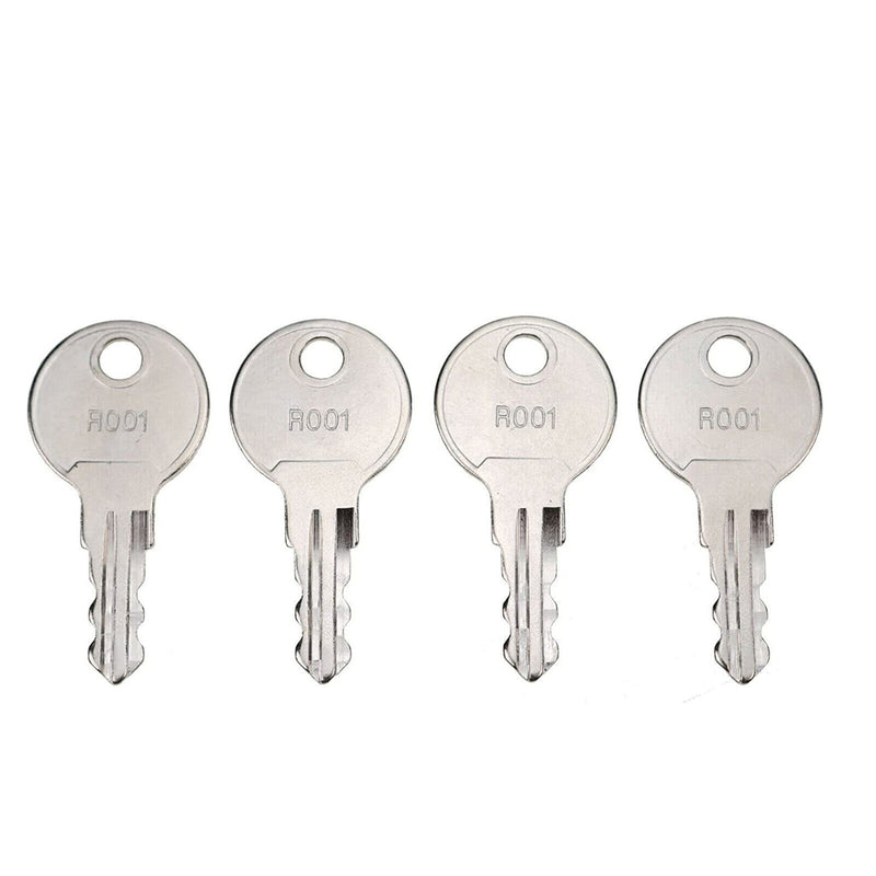 DURAFORCE 4PCS R001 RV Camper Trailer Keys 230012 For Southco Baggage Compartment Door Key