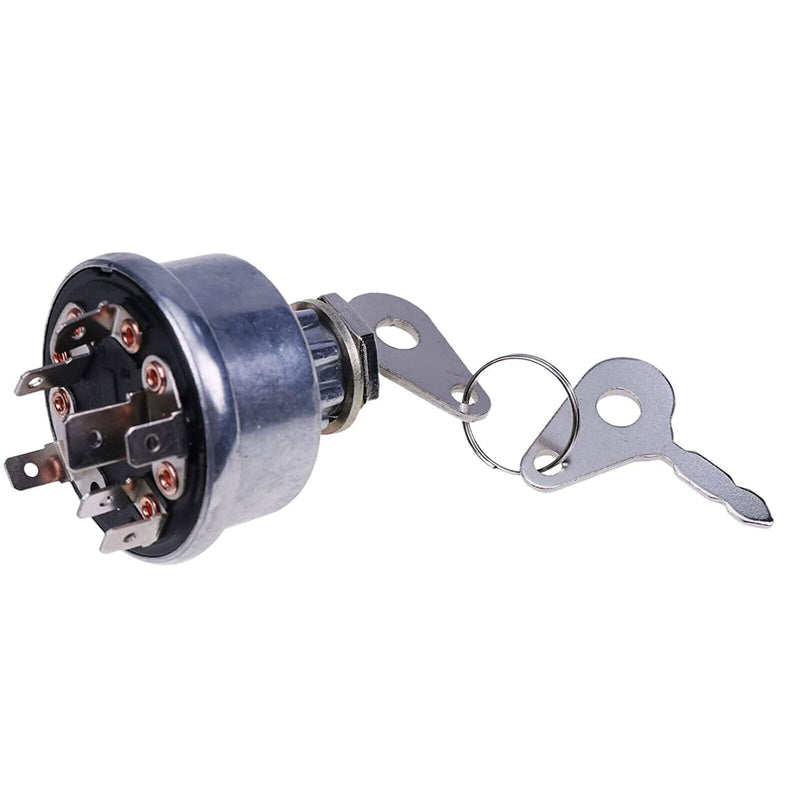 DURAFORCE D5NN11N501A Ignition Key Switch For Ford 2600 260C 2610 2810 2910 3000 3230 333