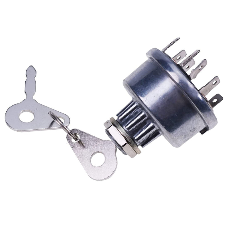 DURAFORCE D5NN11N501A Ignition Key Switch For Ford 2600 260C 2610 2810 2910 3000 3230 333