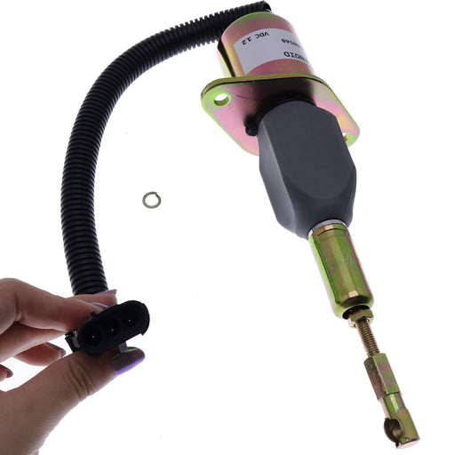 DURAFORCE 3928160 SA-4293-12 J928160 Fuel Shutdown Solenoid For Cummins 6C8.3 ISC8.3 ISL9