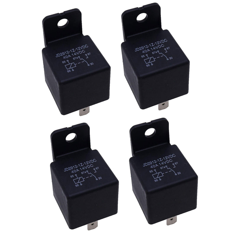 DURAFORCE 4PCS Relay GY20437 For John Deere 107H 107S 92H D105 D140 L100 L105 L110 L111