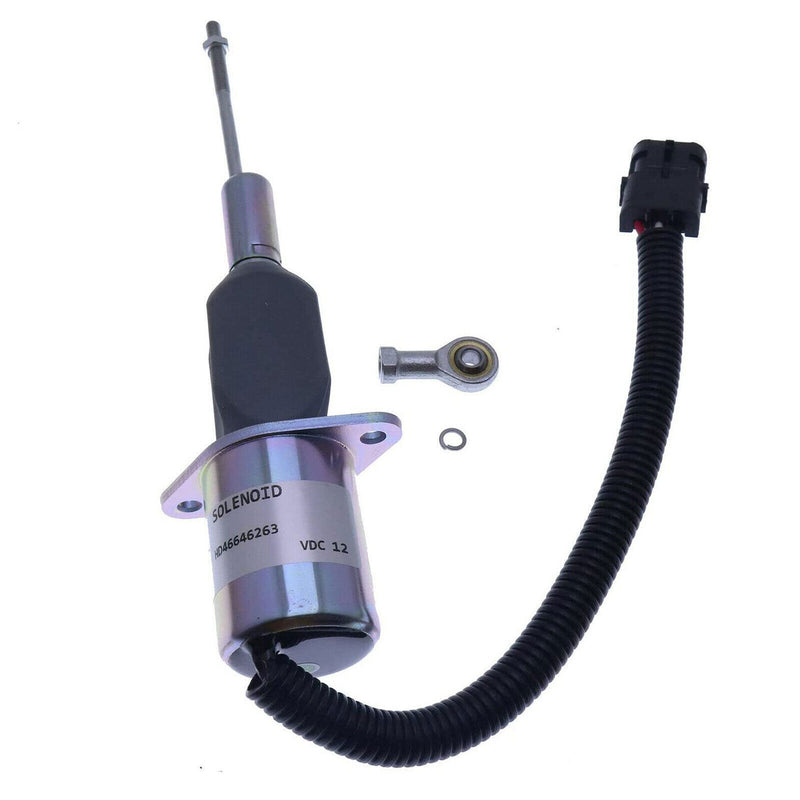 DURAFORCE New Fuel Shutoff Solenoid RE53507 For John Deere 4955 4560 4760 4960 644G Loader