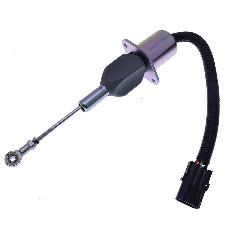 DURAFORCE New Fuel Shutoff Solenoid RE53507 For John Deere 4955 4560 4760 4960 644G Loader