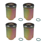 DURAFORCE 4PK ED0021753180-S Fuel Filter For Kohler Kohler Engine ED21753180 with O-RINGS