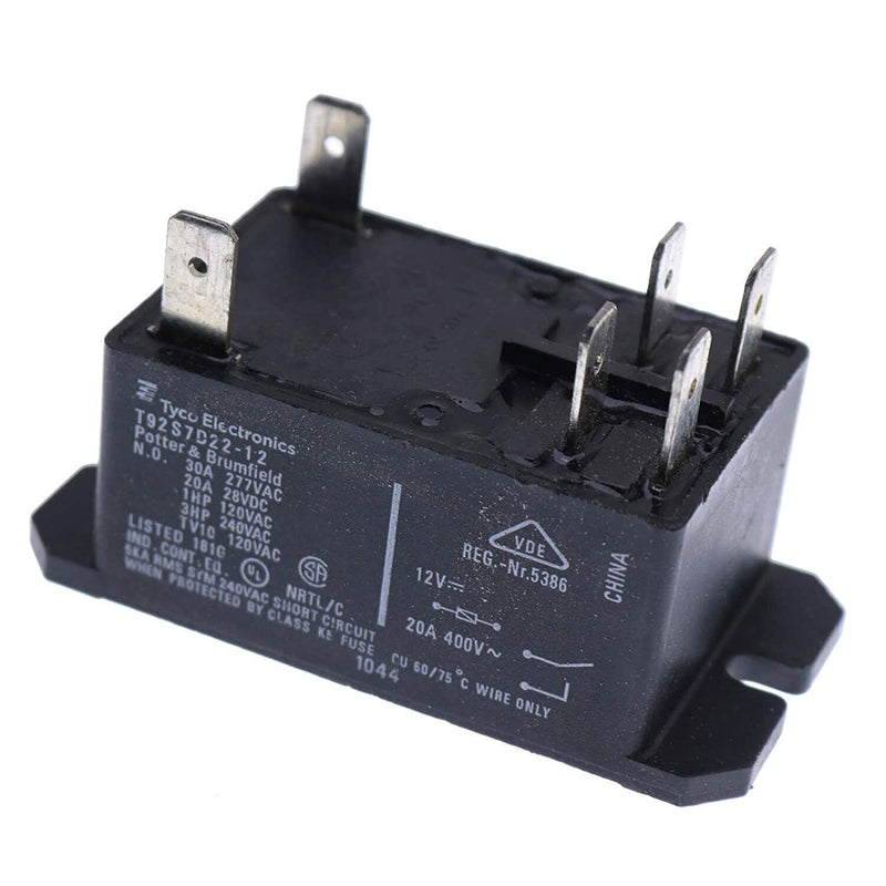DURAFORCE 2PCS T92S7D22-12 Relay For New Holland LS140 LS150 LS160 LS170 LS180 LS190 SL40B