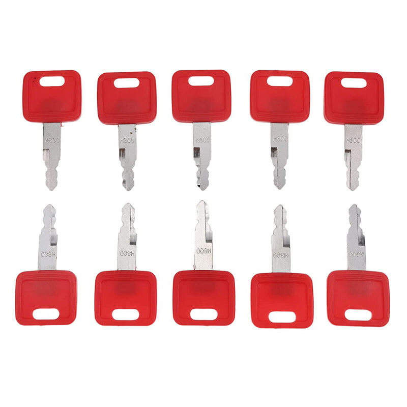 DURAFORCE 10X H800 Keys AT194969 AT147803 for Hitachi John Deere Case Dozer New Holland