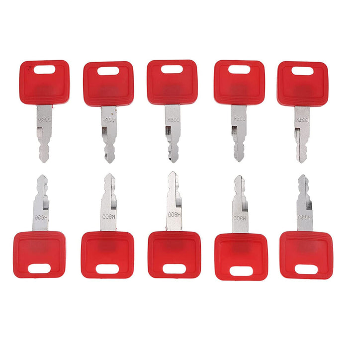 DURAFORCE 10X H800 Keys AT194969 AT147803 for Hitachi John Deere Case Dozer New Holland