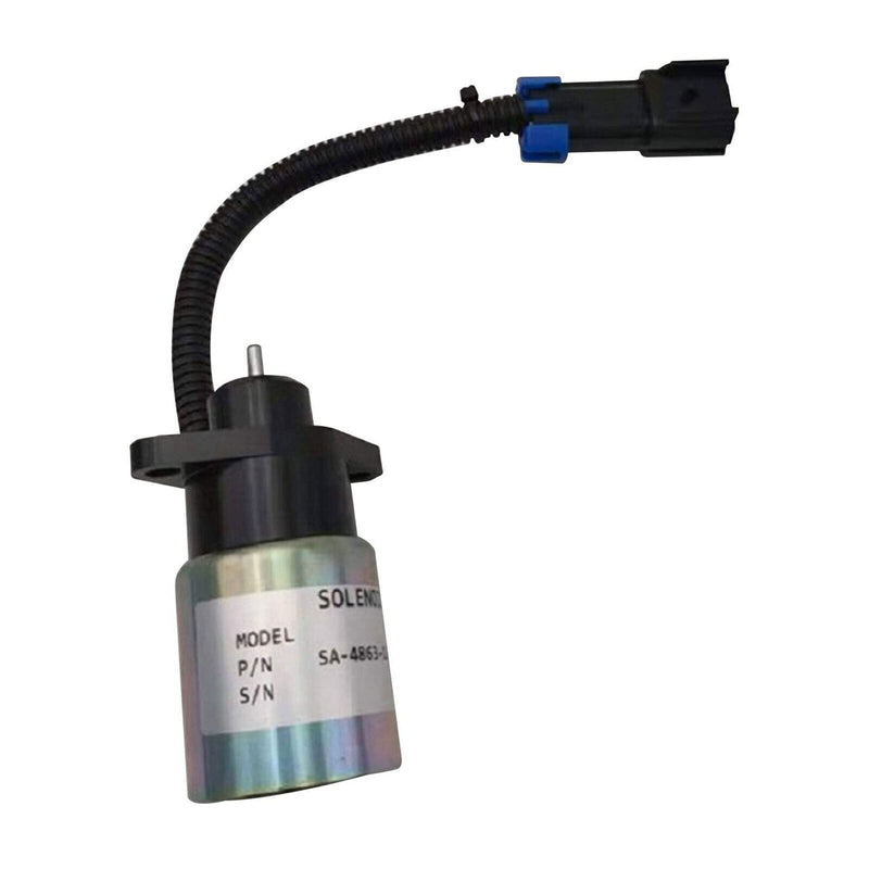 DURAFORCE New 0175-12A5C9S Fuel Shutoff Solenoid SA-4863 Actuator for Kubota Engine 12V