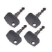 DURAFORCE 4X New Ignition Key 68920 for Kubota RTV400 RTV500 RTV900 RTV1140 GR2000 GR2010
