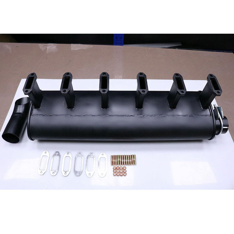 DURAFORCE New Exhaust Manifold Muffler 02160569 For Deutz 912 913 914 Engine 5 Cylinder
