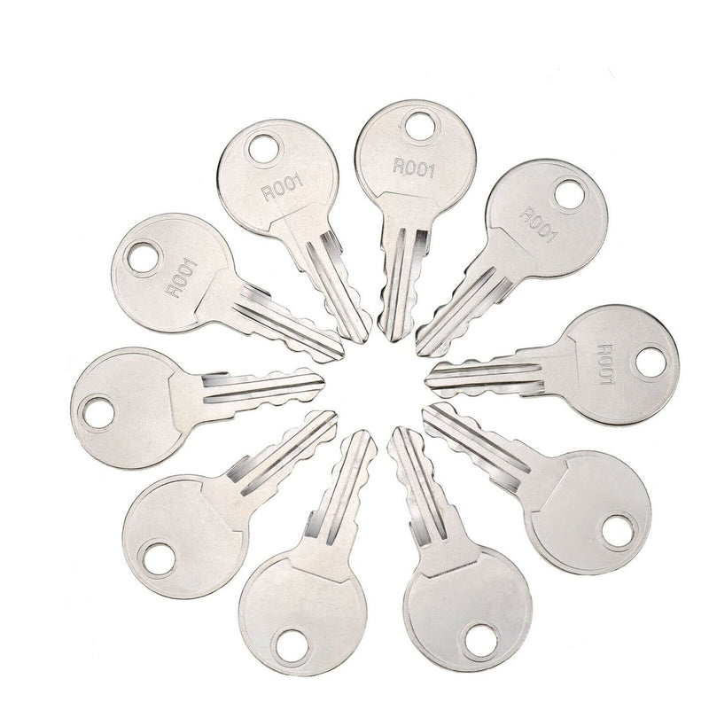 DURAFORCE 10X RV Baggage Compartment Door Keys R001 230012 For Southco RV Camper Trailer