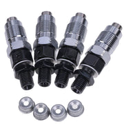 DURAFORCE 4X New Fuel Injectors 6454-53900 For Kubota V2203 V2003 D1703 L3710 L3940 L4200