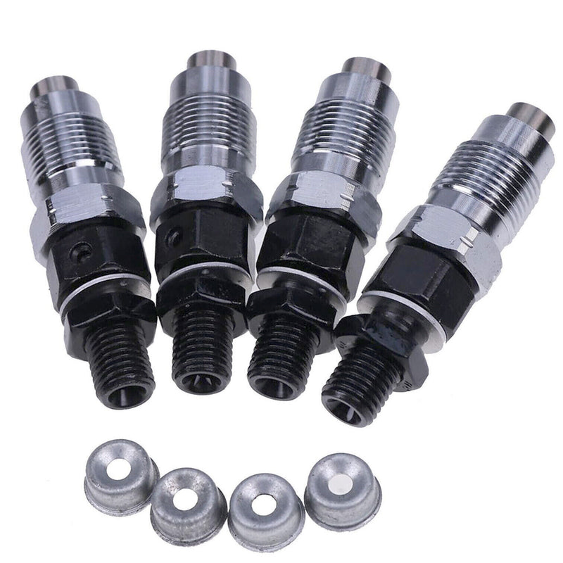 DURAFORCE 4X New Fuel Injectors 6454-53900 For Kubota V2203 V2003 D1703 L3710 L3940 L4200