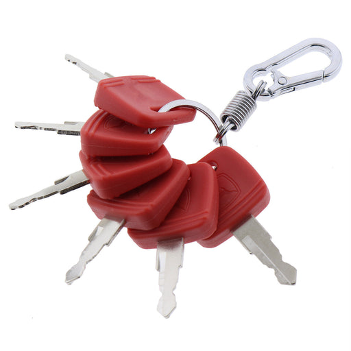 DURAFORCE 6X Ignition Key RE183935 For Excavators 110 Loader 210K 210LJ Tractors 110TLB