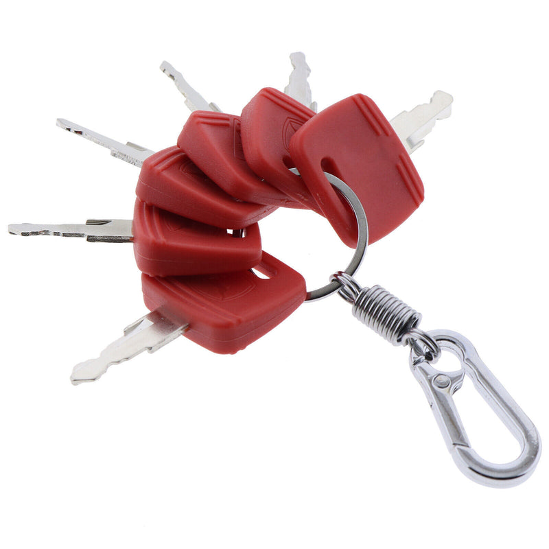 DURAFORCE 6X Ignition Key RE183935 For Excavators 110 Loader 210K 210LJ Tractors 110TLB