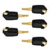 DURAFORCE 5X Ignition Keys with Key Chain 5P8500 For Caterpillar CAT Heavy Equipment