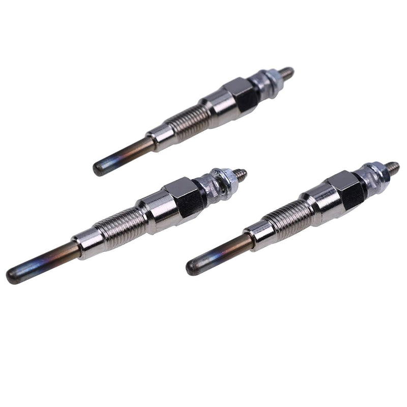 DURAFORCE 3X Glow Plugs for Kubota B1700 B2100 B2400 B2410 B2630 BX1860 BX2360 RTV900G