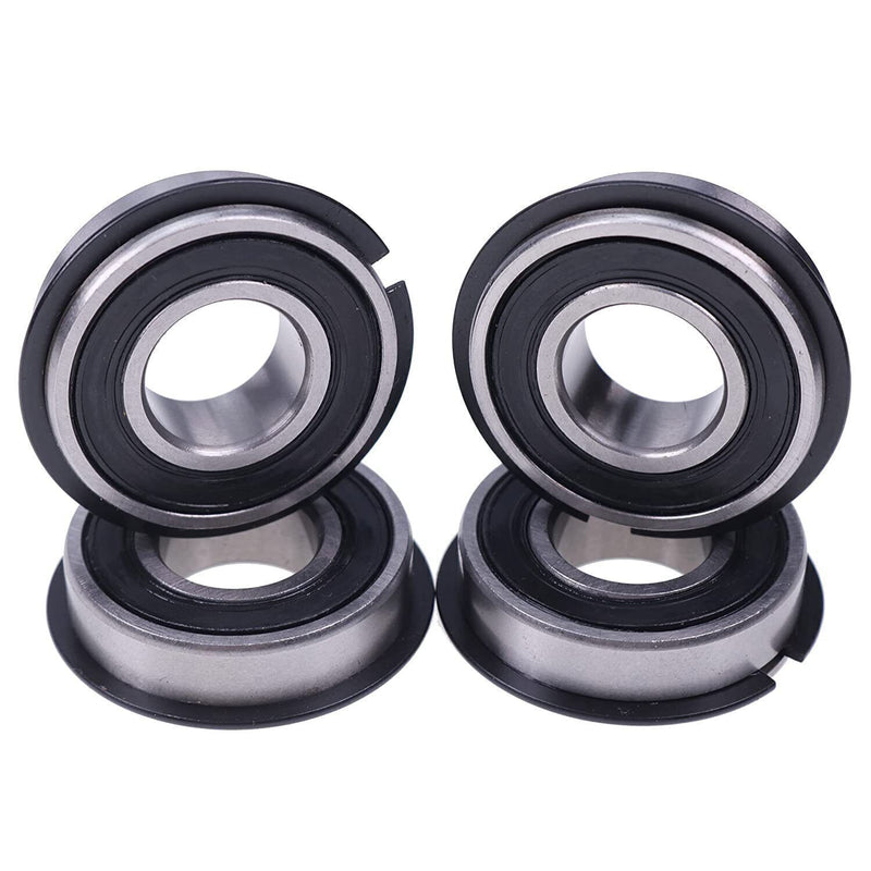DURAFORCE 4PCS Front Wheel Bearings For Bad Boy Mower 022-7009-00 with Hi-Temp Grease