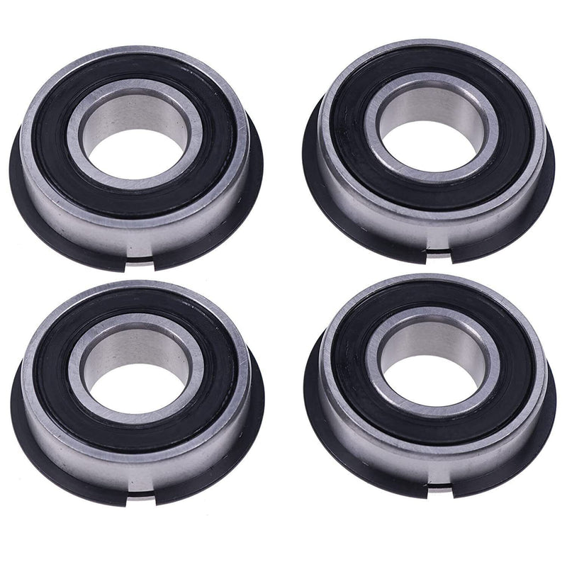DURAFORCE 4PCS Front Wheel Bearings For Bad Boy Mower 022-7009-00 with Hi-Temp Grease