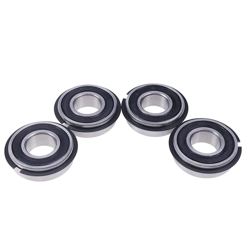 DURAFORCE 4PCS Front Wheel Bearings For Bad Boy Mower 022-7009-00 with Hi-Temp Grease