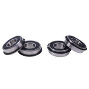DURAFORCE 4PCS Front Wheel Bearings For Bad Boy Mower 022-7009-00 with Hi-Temp Grease