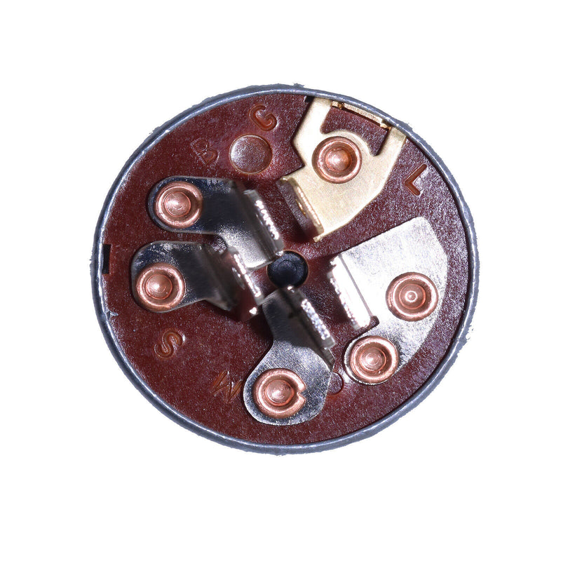 DURAFORCE 1-543070 33-397 Ignition Switch with Key for John Deere Exmark Hustler Murray